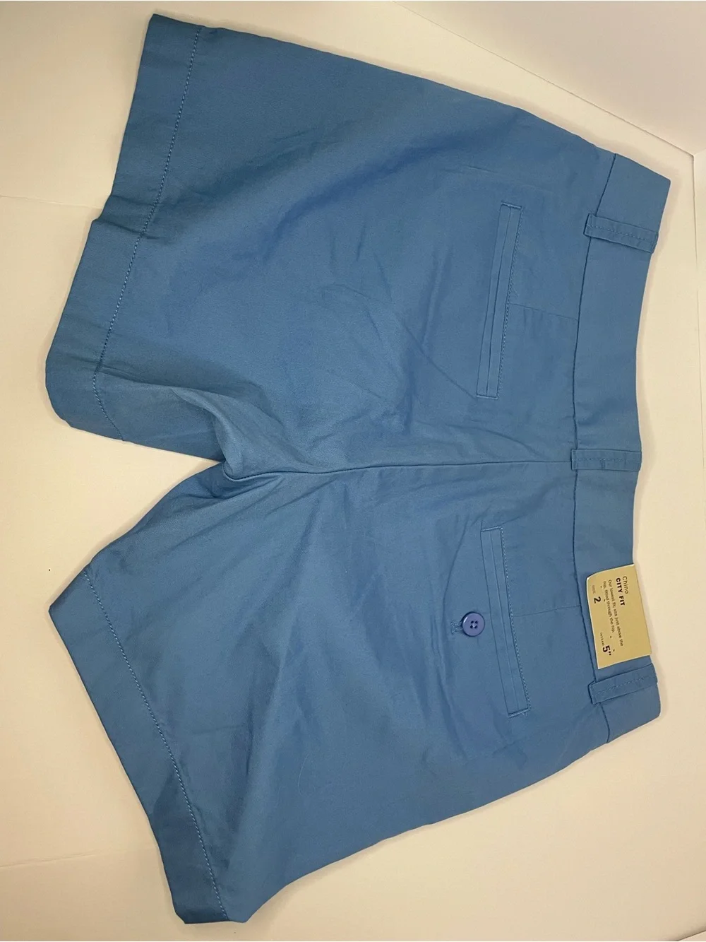 J. Crew Women’s Chino Shorts in Blue